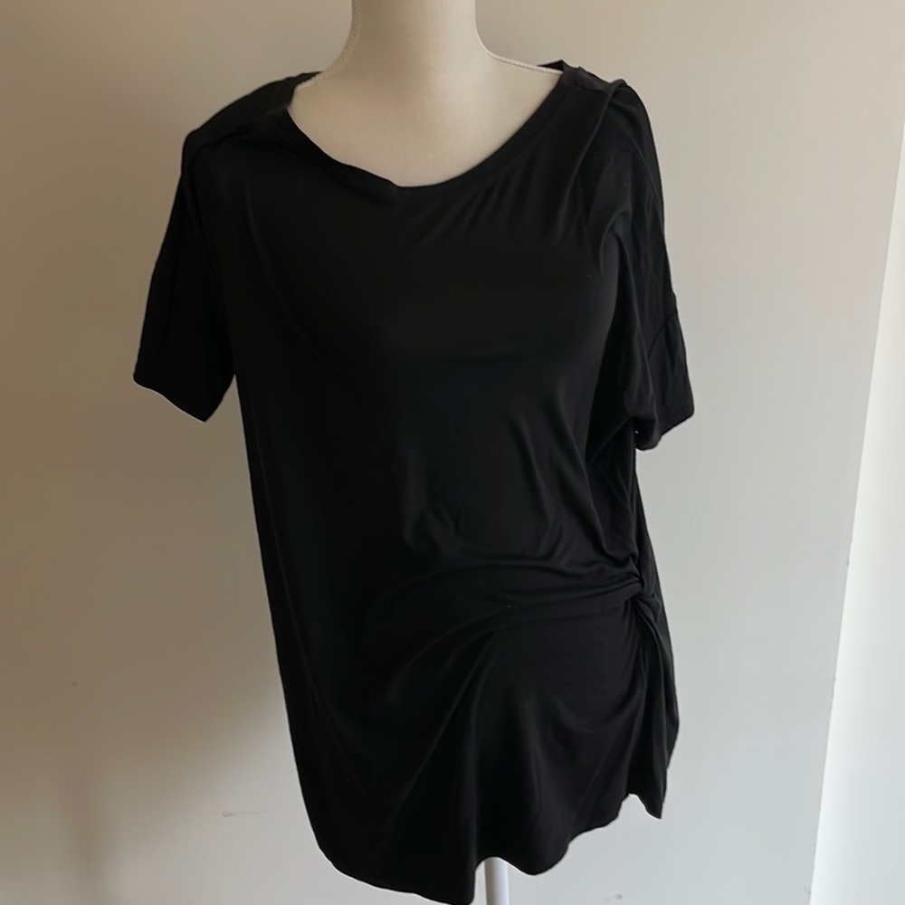 Black Iris and Ink top